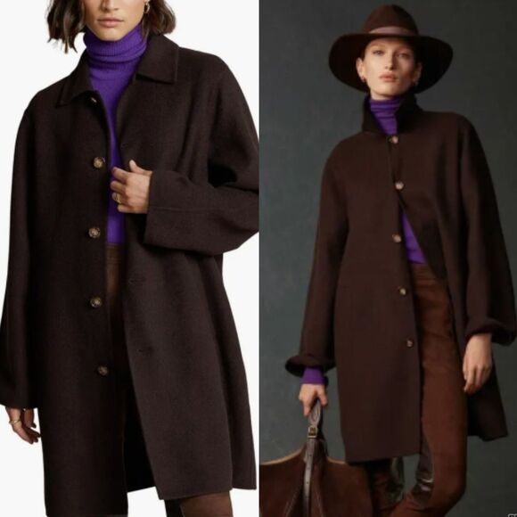 NWT|Polo Ralph Lauren Wool Blend Car Coat, XL - Picture 2 of 11